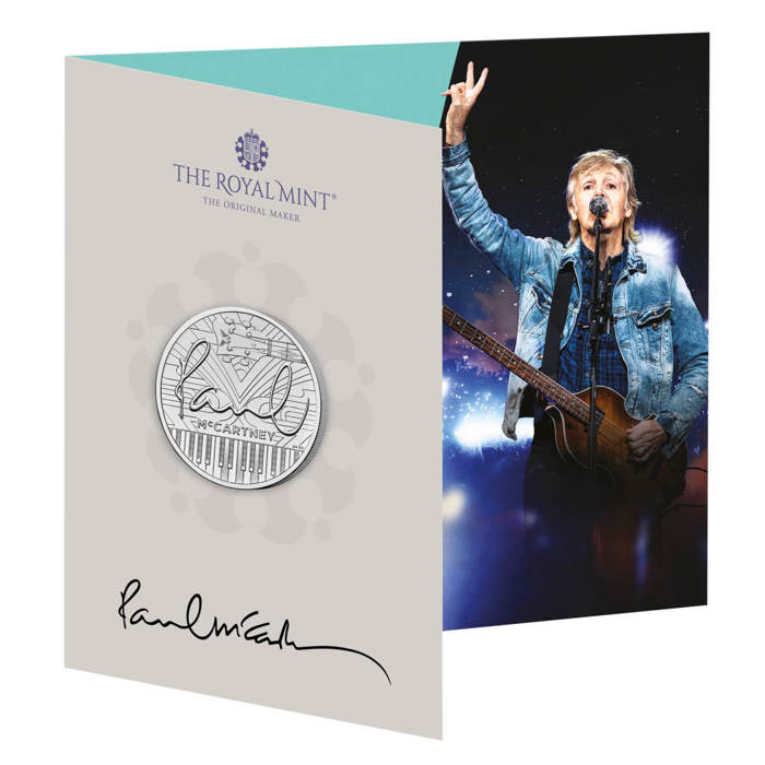 Paul McCartney 2024 UK £5 Brilliant Uncirculated Coin