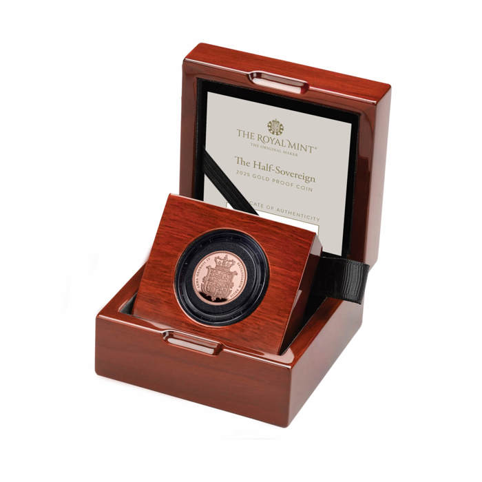 The Half Sovereign 2025 Gold Proof Coin