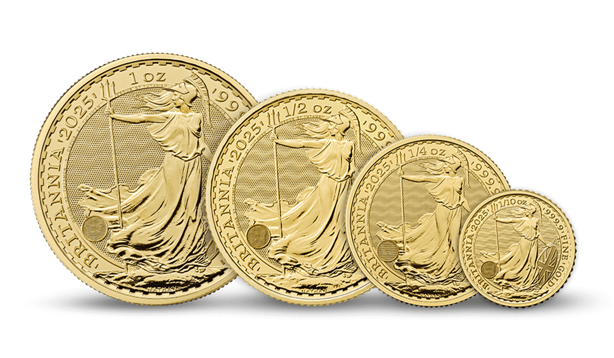 Britannia 2025 Bullion Range