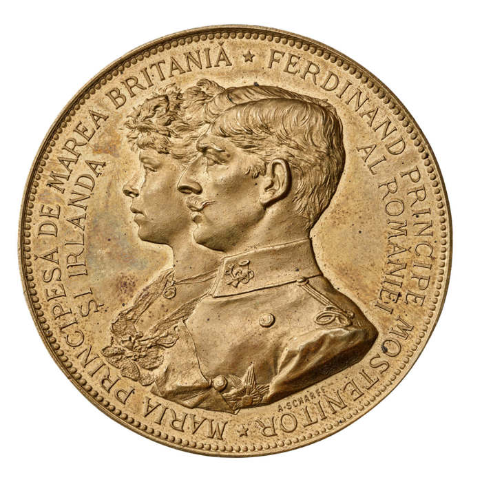 1893 Marriage of Princess Marie and Prince Ferdinand Medal