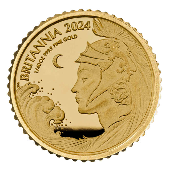 2024 Britannia UK 1/40oz Gold Proof Coin