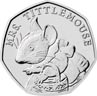 2018 Mrs Tittlemouse 50p Coin